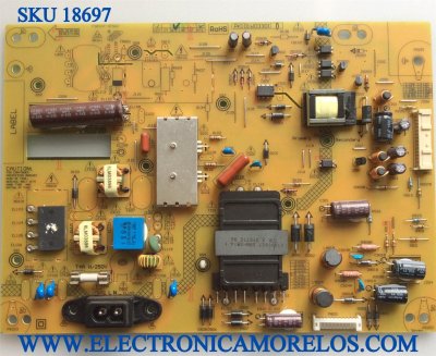 FUENTE DE PODER / TOSHIBA PK101W0330I / FSP107-3FS02 / PK101W0330ID / MODELO 50L1450U	